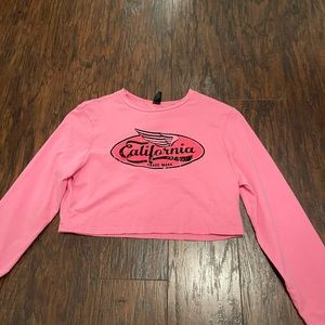 Pink California Top From Shein